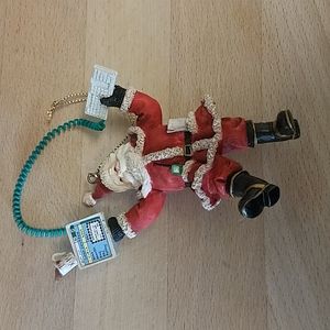 "Santa Goes to the Office " Ornament